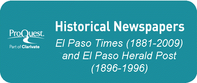 ProQuest El Paso Times